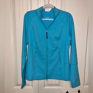 Zella long sleeve athletic zip up jacket